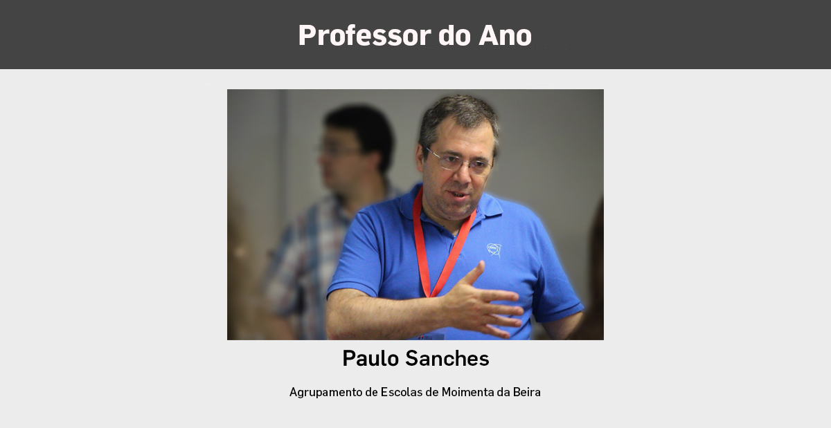 Professor do ano: Paulo Sanches