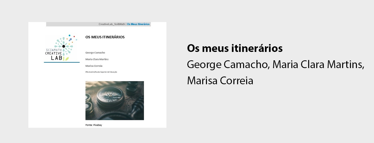 Os meus itinerários